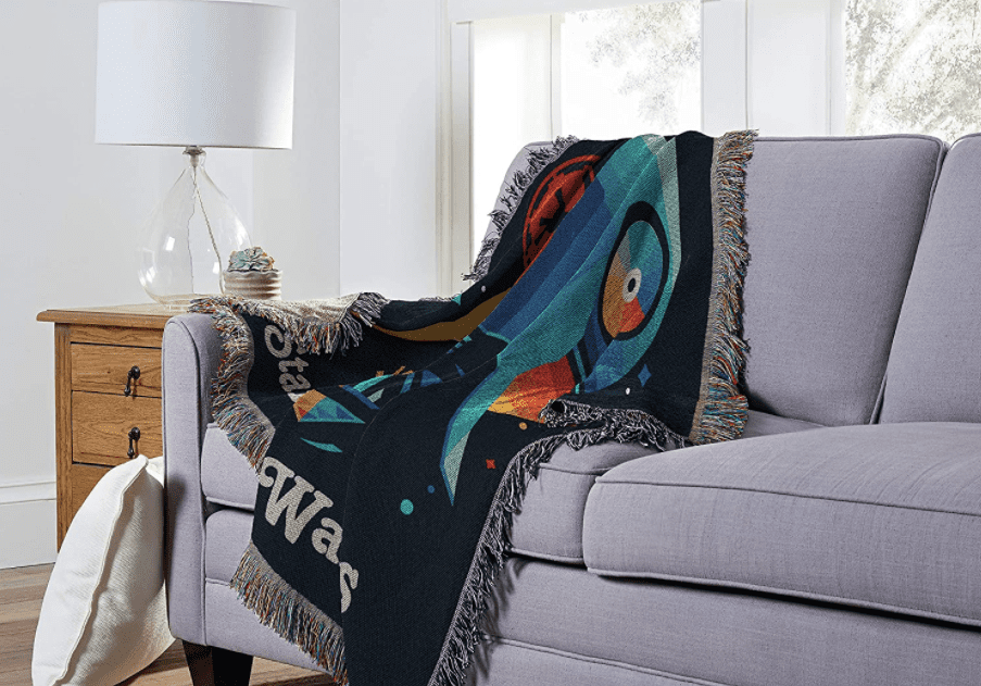 STAR WARS Woven Tapestry Throw Blanket