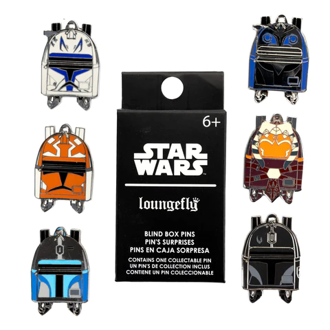 Star Wars Helmet Backpack Blind Box Pin