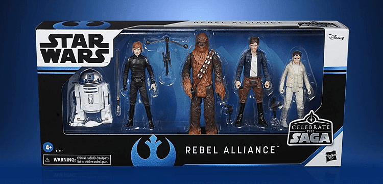  Star Wars Celebrate The Saga Toys Rebel Alliance Figure Set