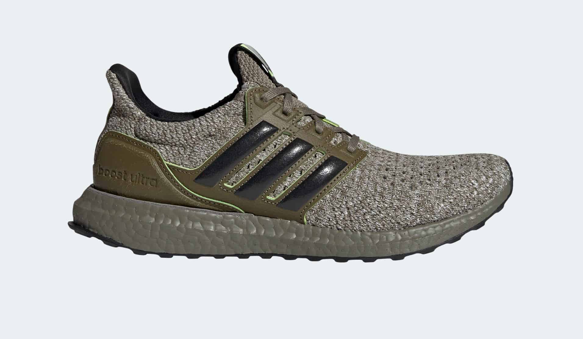 Adidas Originals Ultraboost DNA x Star Wars Yoda, Trace Cargo-core Black-raw Khaki