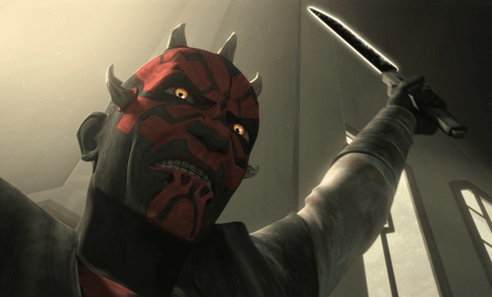 Maul with the Darksaber