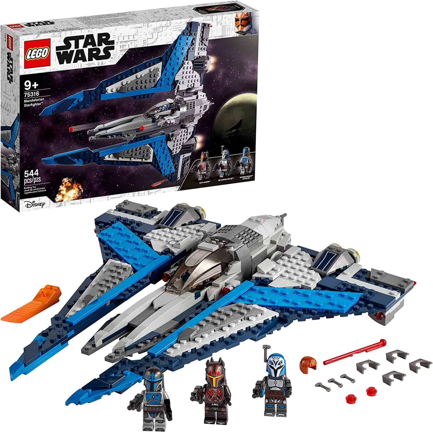 Lego Star Wars Mandalorian Starfighter 75316