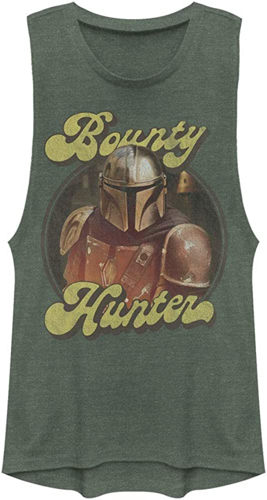 Star Wars Juniors’ The Mandalorian Character Entourage Festival Muscle Tank Top