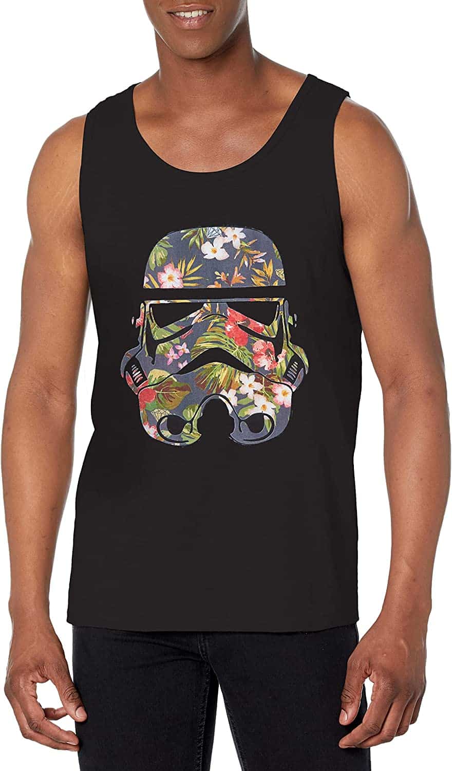 Star Wars Mens’ Tropical Stormtrooper Tank Top