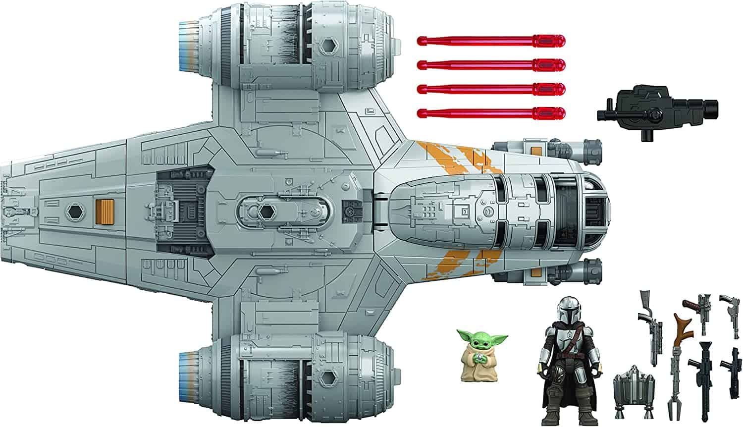 star wars mission fleet the mandalorian the child razor crest outer rim run deluxe vehicle