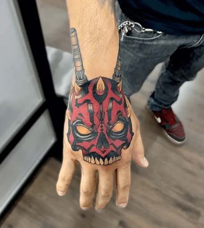 star wars Darth Maul tattoo