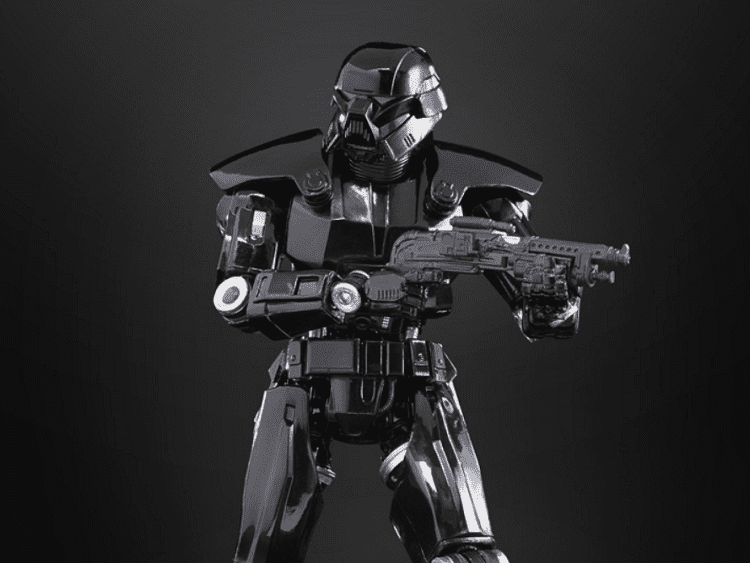 star wars - the black series 6-inch deluxe dark trooper