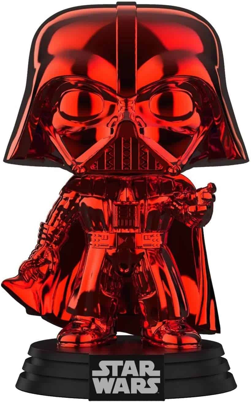 Darth Vader Red Chrome funko pop