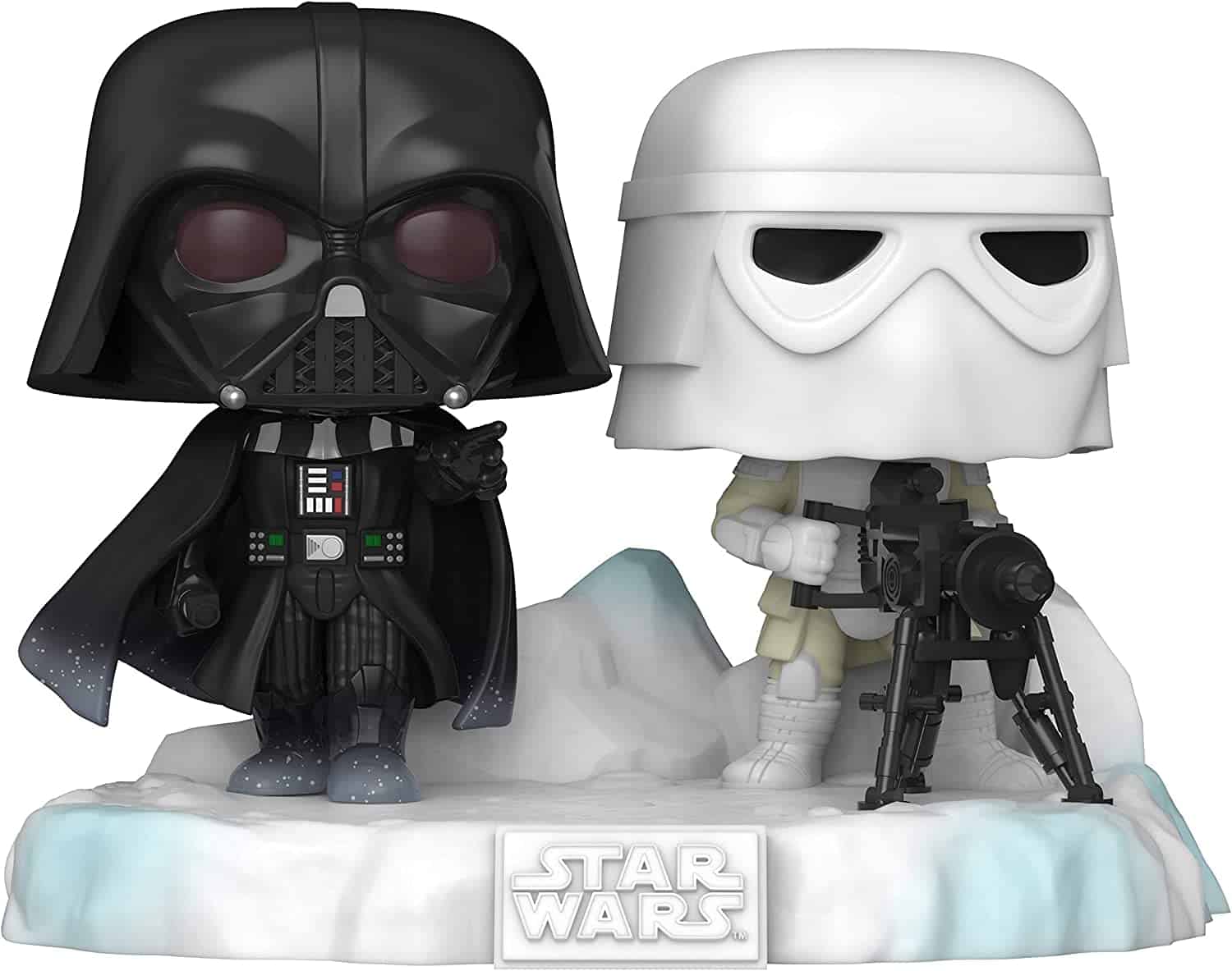 Darth Vader and Snowtrooper funko pop