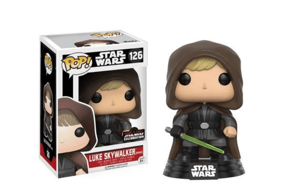 Funko Pop Star Wars Celebration 2017 Luke Skywalker Hooded