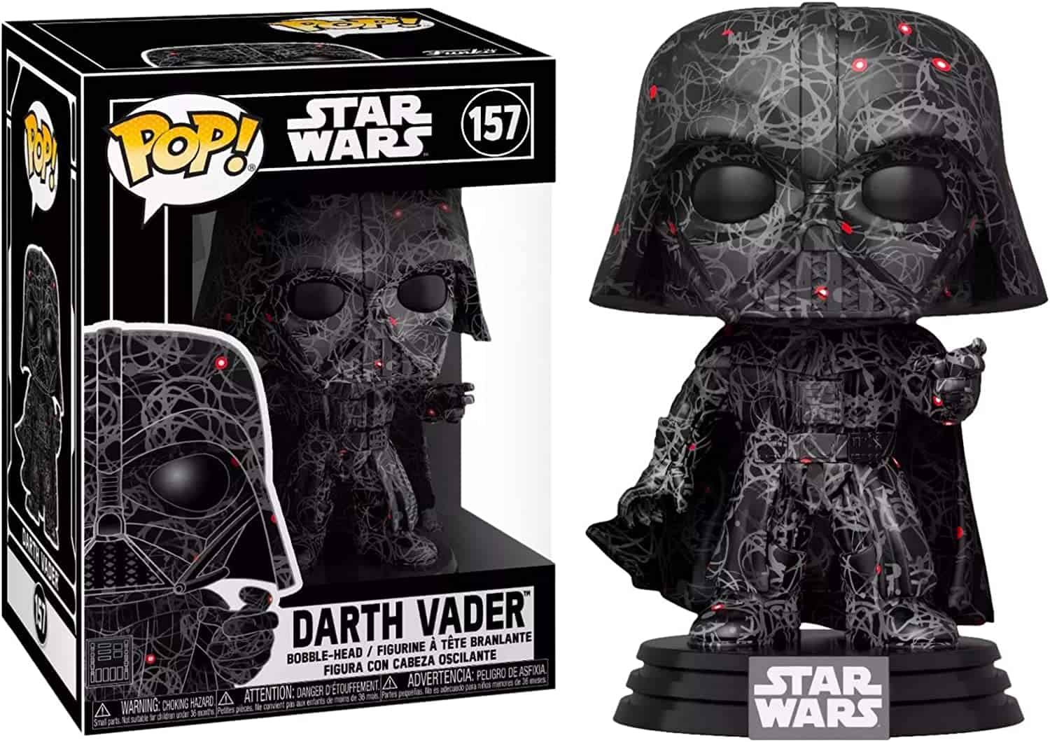 Futura x Darth Vader funko pop 