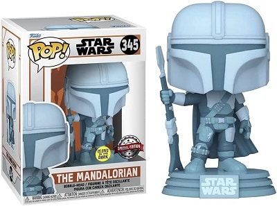 funko pop! the mandalorian glow in the dark exclusive