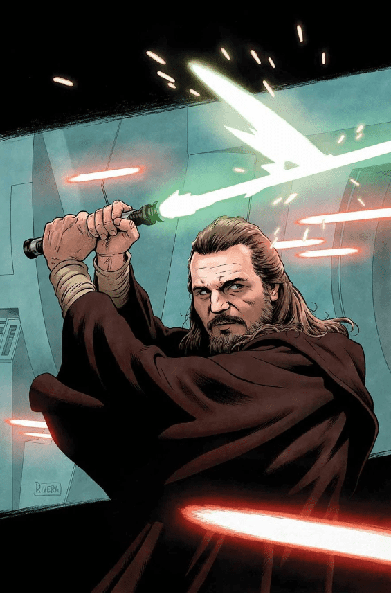 qui-gon jinn's lightsaber mastery