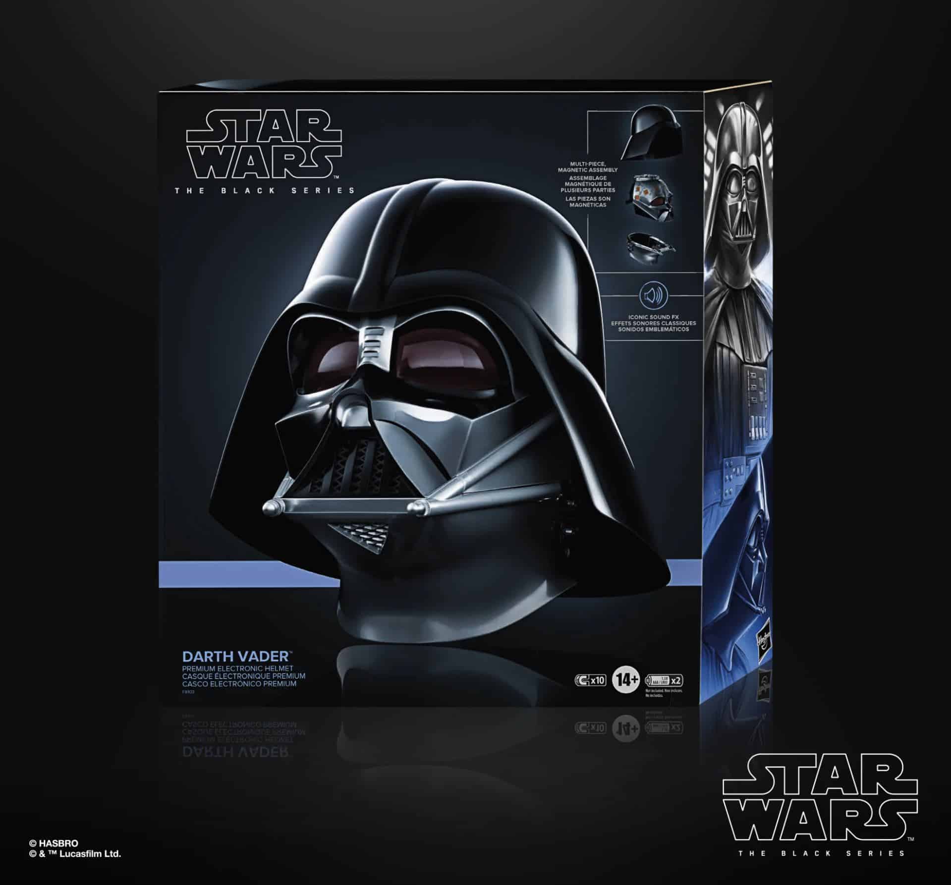 Star Wars The Black Series Darth Vader Premium Electronic Helmet