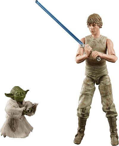 star wars the black series luke skywalker and yoda (jedi training)